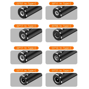 USB C Adapter PD Transfer Cable DC <strong>Input</strong> to Type-c PD <strong>Output</strong> 65w Charging Automatic Identification Converter - Product Image 5