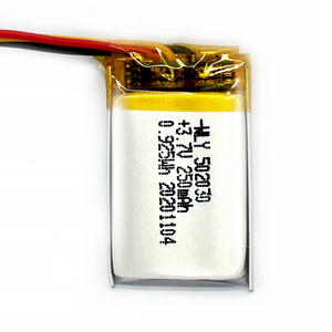 502030 3.7v 250mah 0.93Wh şarj edilebilir lityum pil lipo pil ile KC, UI1642, IEC62133,UN38.3, MSDS - Product Image 3