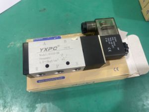 Van điện từ Ningbo yxpc 4v310-08 cuộn dây duy nhất 3/8 điều khiển không khí 1/4in 110V 220V 5 cách 24VDC Van điện từ khí nén - Product Image 2