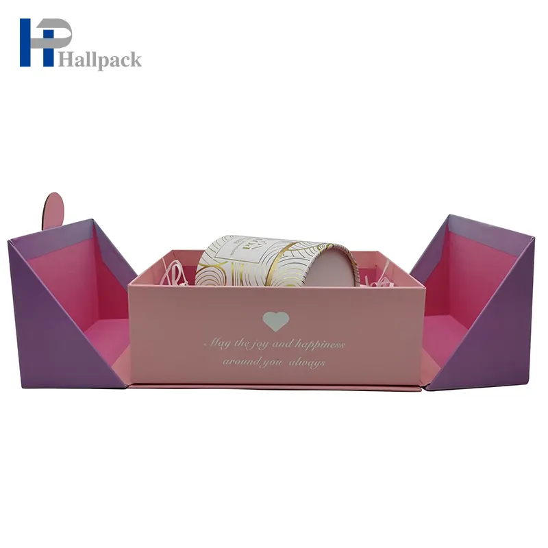 친환경 맞춤형 로고 재활용 스타일 아름다운 디자인 골판지 포장 상자