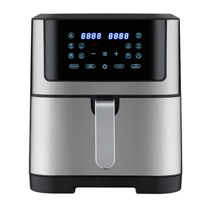 Easy Use Visualize Air Fryer 6L 8L with 10 <strong>Programmes</strong> Stainless Steel Air Fryer Digital Touchscreen and Dehydration Function