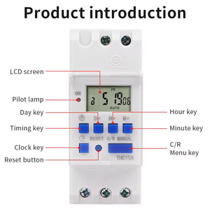 NBL25A schermo LCD Smart Timer presa Timer digitale intelligente programmabile Timer digitale di controllo di temporizzazione - Product Image 4
