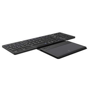 B055 Wireless Folding <strong>Keyboard</strong> BT <strong>Keyboard</strong> With Touchpad for IOS <strong>Android</strong> Phone Windows PC <strong>Notebook</strong> Ultra-thin Mini Keypad - Product Image 3