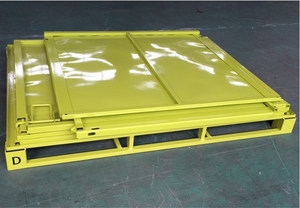 Wire mesh <strong>container</strong> Industry Warehouse High <strong>Stacking</strong> Liquid Storage Transport Galvanized Metal Steel Pallet <strong>Bulk</strong> <strong>Container</strong> - Product Image 5