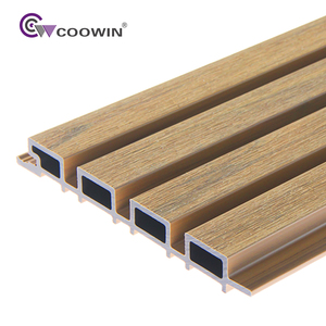 للبيع بسعر الجملة بلاط حائط مغلف بالكسوة من Coowin من الخشب المصنوع من مركبات الخشب البلاستيكي للأماكن الداخلية والخارجية في الصين وباكستان - Product Image 1