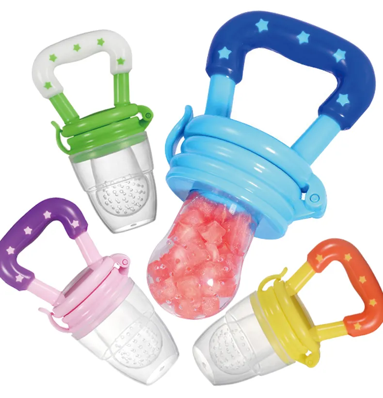 Eversoul BPA Free Chupeta Infantil Alimentador De Silicone Chupeta Mordedores Brinquedo Soft Safe Baby Teether Baby Food Fruit Chupeta Para Bebê