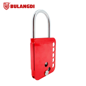 Loto butterfly <strong>Hasp</strong> Lockout Made From Stainless Steel Raw Material with Diameter 6mm Hole to Put up 7 Padlocks for Multiple <strong>Lock</strong> - Product Image 3