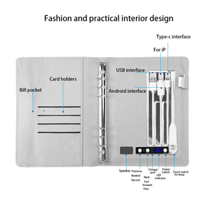 Masterben-Cuaderno inteligente personalizable, creación de IA, sincronización de escritura, forrado, Bloc de notas, powerbank organizador con lámpara y grabación - Product Image 4