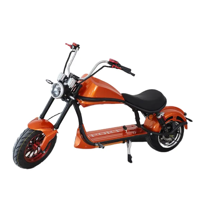 2024 Citycoco 1500w 2000w 50 km/h scooter elettrico ad alta velocità con buona sospensione posteriore