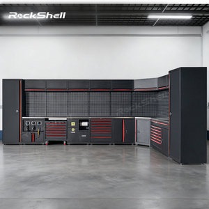 Rockshell Tùy Chỉnh Modular Công Cụ Tủ Hội Thảo Lưu Trữ Kết Hợp Bàn làm việc Tủ Nhà Để Xe Tủ Với Công Cụ - Product Image 4
