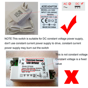 Mini LED 3.7V-24V 4A lampade di controllo componenti attivi per Cabinet luci a LED Dimming touch sensor dimming lamp module - Product Image 6