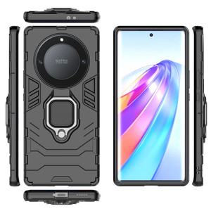 Honor X9a เคสหนา5กรัมกันกระแทก PC Coque 2023 HonorX9a 6.67 "กรอบแม่เหล็กขาตั้ง - Product Image 1