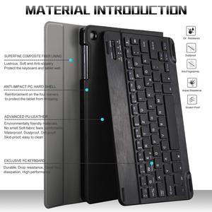 多语言布局平板电脑键盘，带三星Galaxy Tab A8 /S6 Lite/ A7/ S7/ S8平板电脑无线键盘外壳 - Product Image 3
