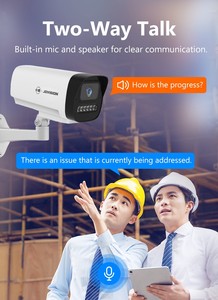 Cámara IP de red de 6MP con audio dual y lente gran angular Cámara IP de 6MP de alta definición de 1/2" - Product Image 3