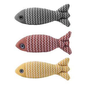 New Design Plush Fish Toy for Cats Health <strong>Safe</strong> Material <strong>Catnip</strong> Fish Shape Cat Toy