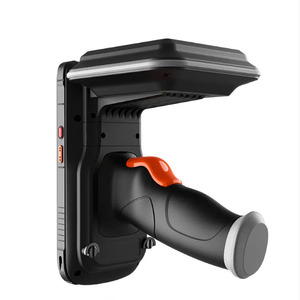 20cm Android 10 GMS PDA RFID Barcode Scanner <strong>HF</strong> Wireless Handheld RFID <strong>Reader</strong> for Library Management System