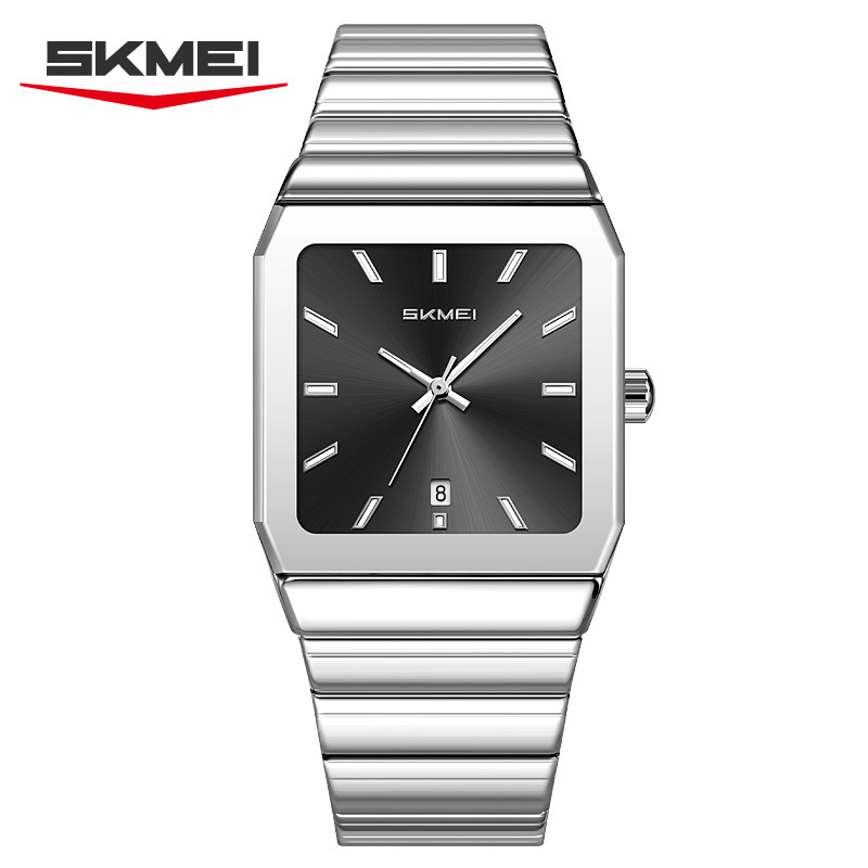 silver/black