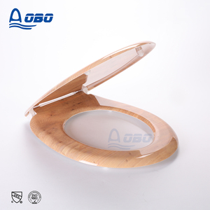 Sanitary Ware 3-sides Printing UF Duroplast Soft Close Quick Release Toilet Seat Cover with Different <strong>Images</strong> - Product Image 4