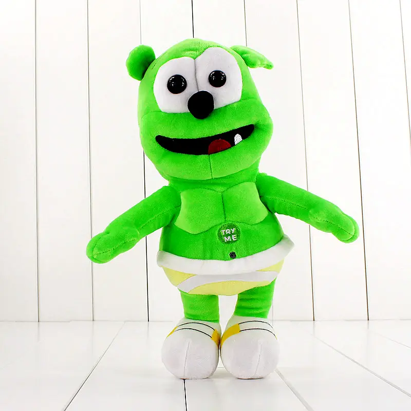 Brinquedos de pelúcia por atacado macio boneca urso brinquedos CPC sono urso boneca com boca grande com música gummy bear para crianças