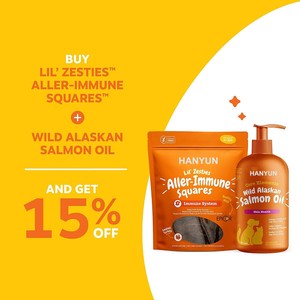 Pure Wild Alaskan Salmon <strong>Oil</strong> for Dogs &amp; Cats Support Joint Function Immune &amp; Heart Health Liquid Food Supplement for Pet - Product Image 2