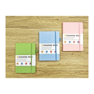 Alfabetik sekmeler ile şifre not defteri özel dizüstü çevre dostu Internet adresi kaleci Logbook - Product Image 6