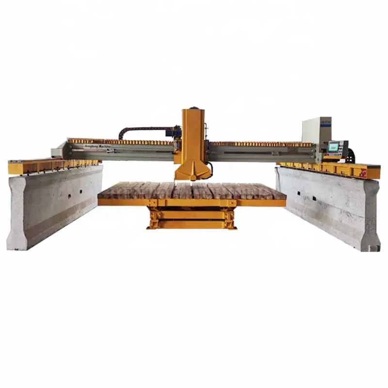 Automatic Bridge Saw Thick Slab Tile Cutting Machine / Agate Stone Cutting Machine / Multi Blade Stone Cutting Machine