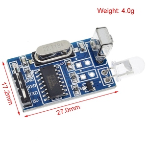 TZT 5V IR Infrarot Remote Decoder Codierung Sender Empfänger Funkmodul Qualität auf Lager für Arduino