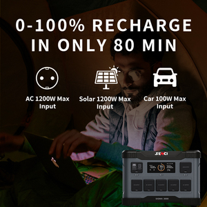 Preço de fábrica 300w a 2000w 2.4kw LIFEPO4 Bateria Portátil Power Station110V 230V AC Outlet Solar Generator Power Station para RV
