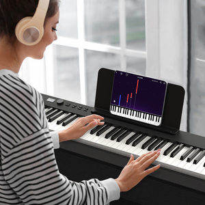 Cost-effective Smart Electric Piano 88 Digital <strong>Keyboard</strong> Musical French Dream 128 Poly Organ Weighted Hammer Action <strong>Key</strong> <strong>Function</strong> - Product Image 3