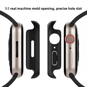 2-in-1 tam 360 derece İzle ekran koruyucu cam kapak kılıf Apple iWatch S10 S9 - Product Image 2