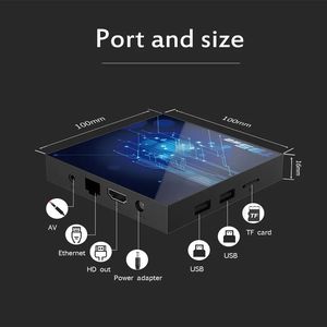 Sıcak satış akıllı kutu T95 W2 Android Tv kutusu Android 11 medya oynatıcı 4k dört çekirdekli Tv çubuk mini PC çift Wifi 4k Tv kutusu ile - Product Image 6