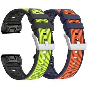 22mm 26mm Quick Release Silicone Watch Band for Garmin <strong>Fenix</strong> E 8 51mm 47mm Watch Straps for Garmin Enduro <strong>3</strong> 2 7 7X 7Pro 6 6X 5 - Product Image 1