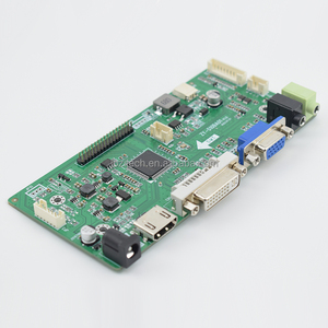 La placa controladora LCD universal LVDS de Jozitech, la versión V1.0, es compatible con entradas DVI VGA de hasta 1920x1200, es de 1/2" - Product Image 4