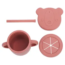 China Silicone Snack Cup Baby Collapsible Wholesale Factory l Melikey  factory and suppliers