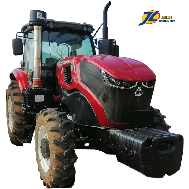 2022 Best Quality Agricultural Machinery 160 HP 4X4 Mini Farming Tractor Garden Tractor 1604 4WD Tracors Farm Tractor Backhoe