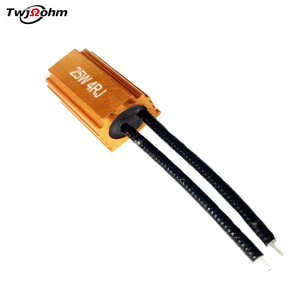 Yüksek güç RX24 altın alüminyum kabuk 25W4RJ otomotiv çözme ısı dağılımı yük direnci - Product Image 2