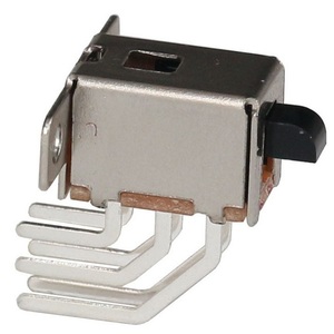 PS-22F07スクリューマウントプッシュボタンスイッチDPDTスルーホール垂直プッシュボタンスイッチ2P2T - Product Image 2