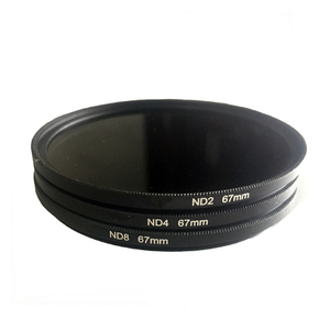 67mm Camera <strong>Filter</strong> Kit <strong>ND</strong> 2/4/8 Neutral Density <strong>Filter</strong> Set for DSLR - Product Image 6