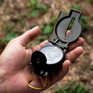 Kompas Survei Biologi profesional, dengan casing pelindung logam kompas magnetik - Product Image 3