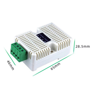 Módulo de adquisición de temperatura de humedad de riel DIN35mm Sensor inteligente RS485 Modbus RTU para control de clima en sistemas industriales - Product Image 6