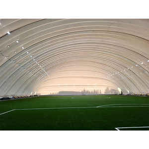 Không thấm nước tráng PVC polyester độ bền kéo màng vải nơi trú ẩn Tị nạn lều cho công nghiệp kiến trúc màng - Product Image 2