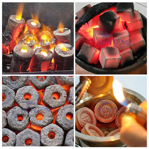 Than Tự Động Máy Làm Bánh Máy Sản Xuất Than Bánh Từ Mùn Cưa Nam Phi - Product Image 4