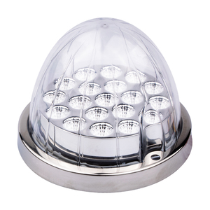 セミトラックライトターンシグナルブレーキ19 Ledデュアル革命2色LEDスイカトラックトレーラーライト - Product Image 1