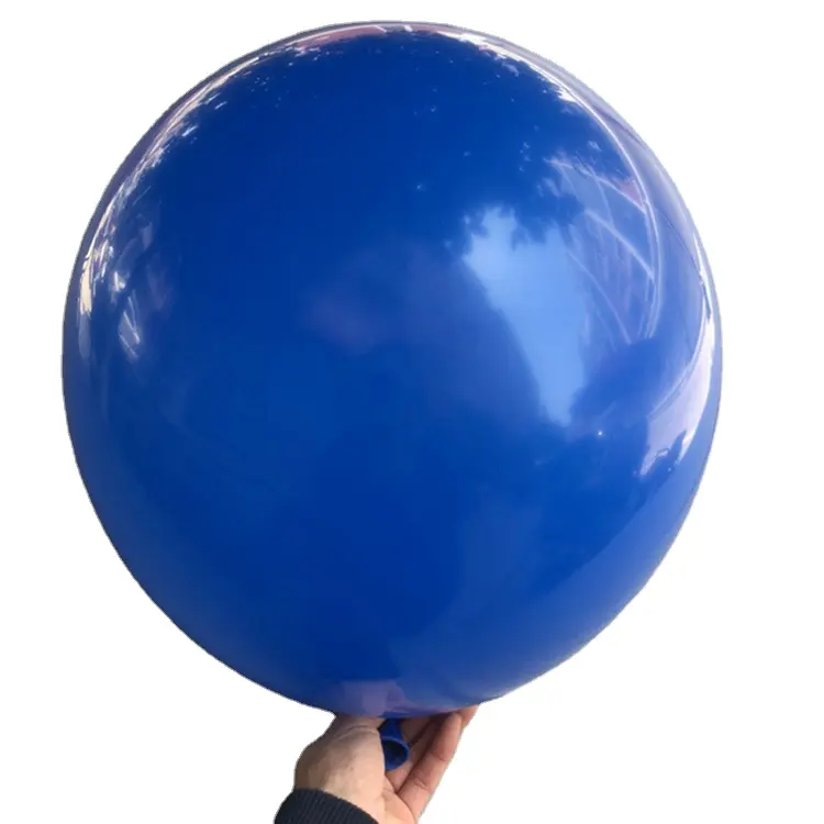 Balon 18 inci balon Selamat Ulang Tahun atau dekorasi pesta pernikahan balon lateks Helium merah