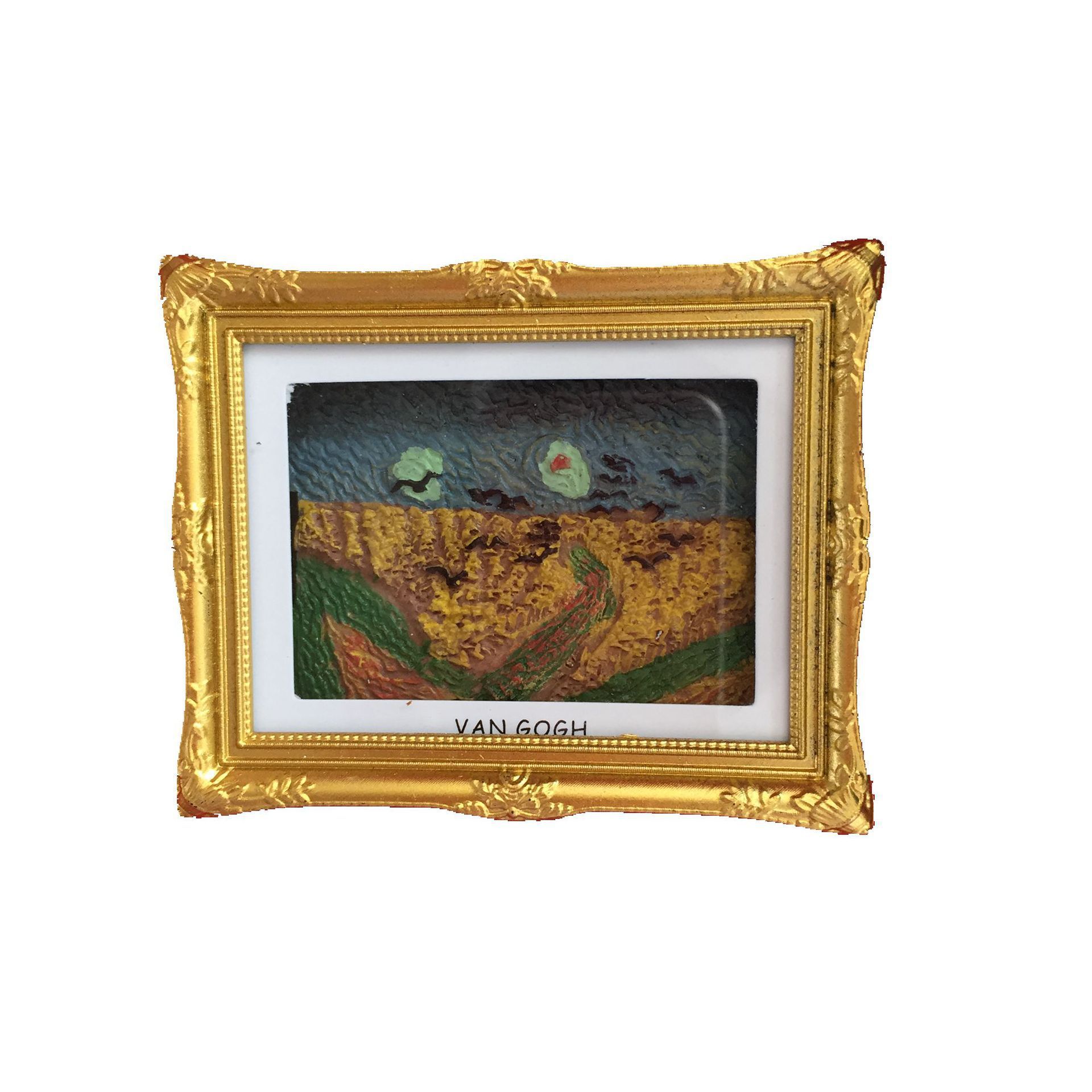 No.15 crows in wheat field