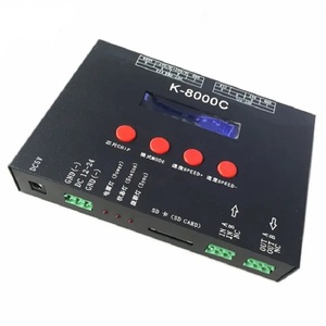 K-8000C программируемый DMX/SPI светодиодный пиксельный контроллер для ucs1903 WS2811 WS2812 LED - Product Image 5