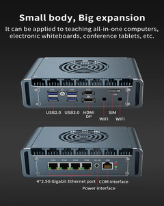 Firewall Pfsense Mini-PC Ubuntu Linux VPN-Netzwerks erver Appliance i7 Lüfter loser Industrie-PC 4 LAN-SD-WAN Geräte-Bild verarbeitung - Product Image 2