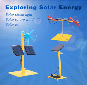 DIY电路建筑儿童科学实验套件教育梗玩具太阳能发电科学套件儿童 - Product Image 6