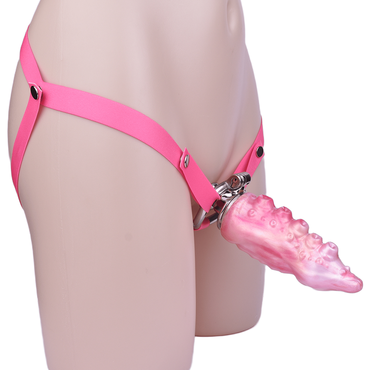 FRRK-3267 Strapon P009 pink dildo