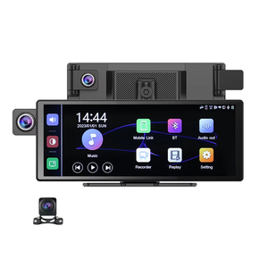 10,26 pulgadas Android Auto Carplay reproductor Multimedia portátil inalámbrico Monitor de pantalla dividida - Product Image 1